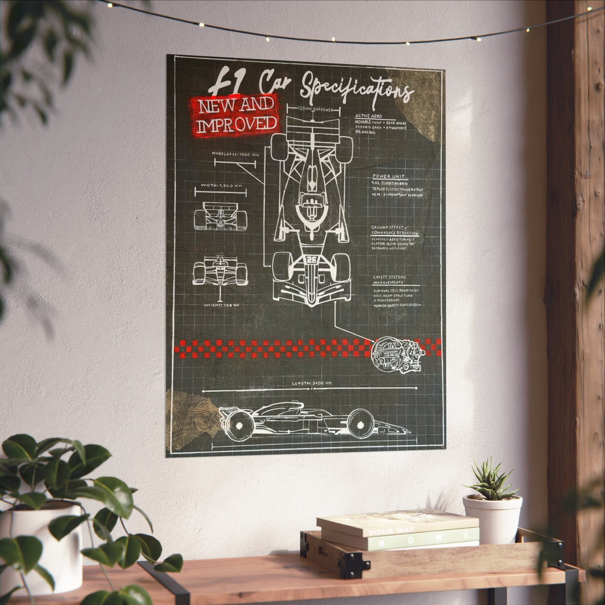 F1 2026 Car Specifications Art
