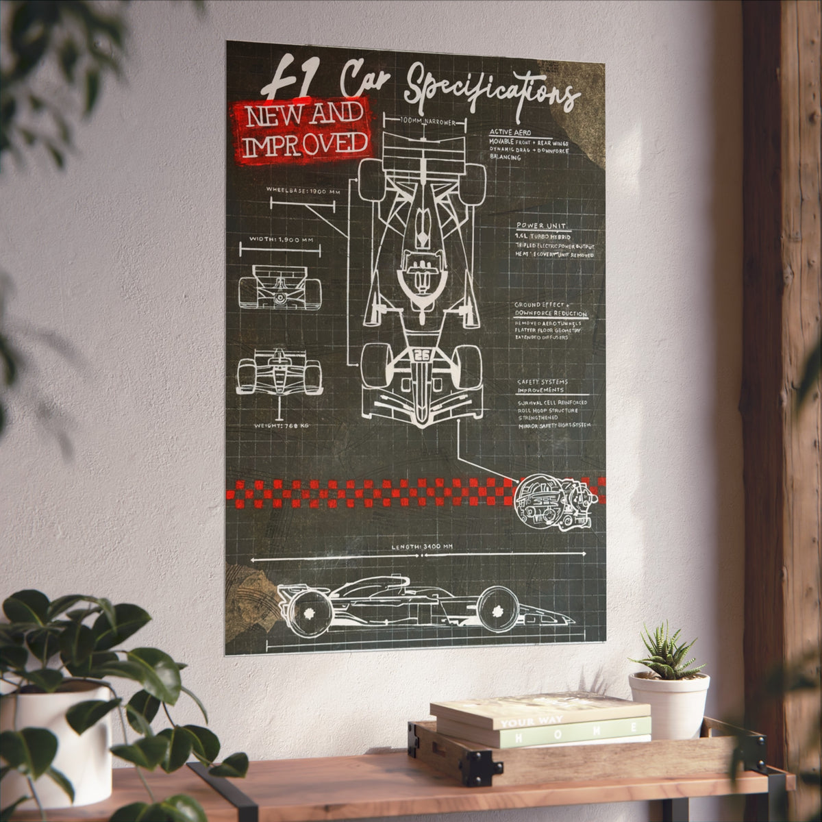 F1 2026 Car Specifications Art