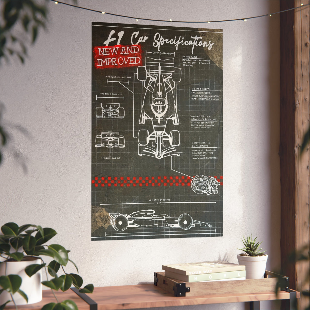 F1 2026 Car Specifications Art