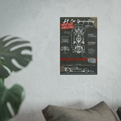 F1 2026 Car Specifications Art