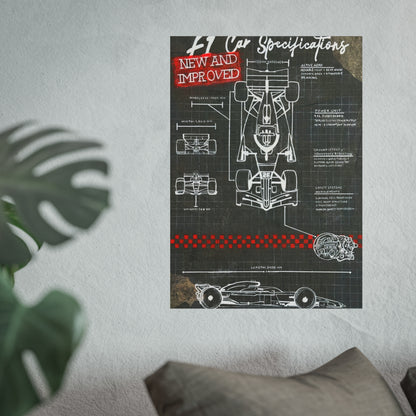 F1 2026 Car Specifications Art