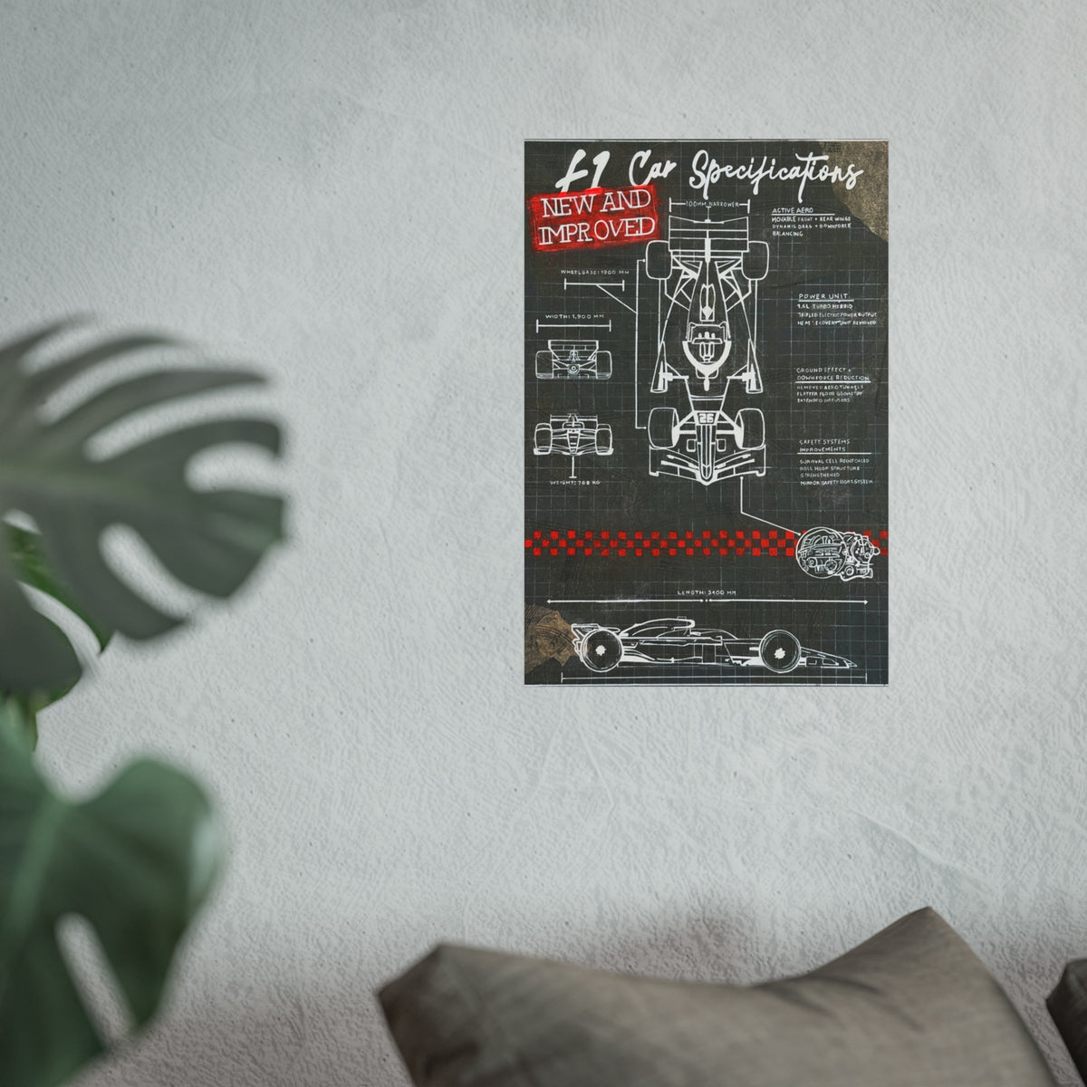 F1 2026 Car Specifications Art