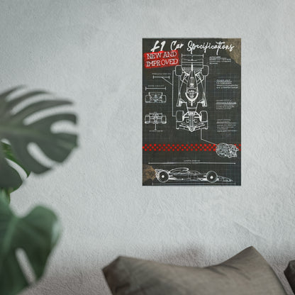 F1 2026 Car Specifications Art