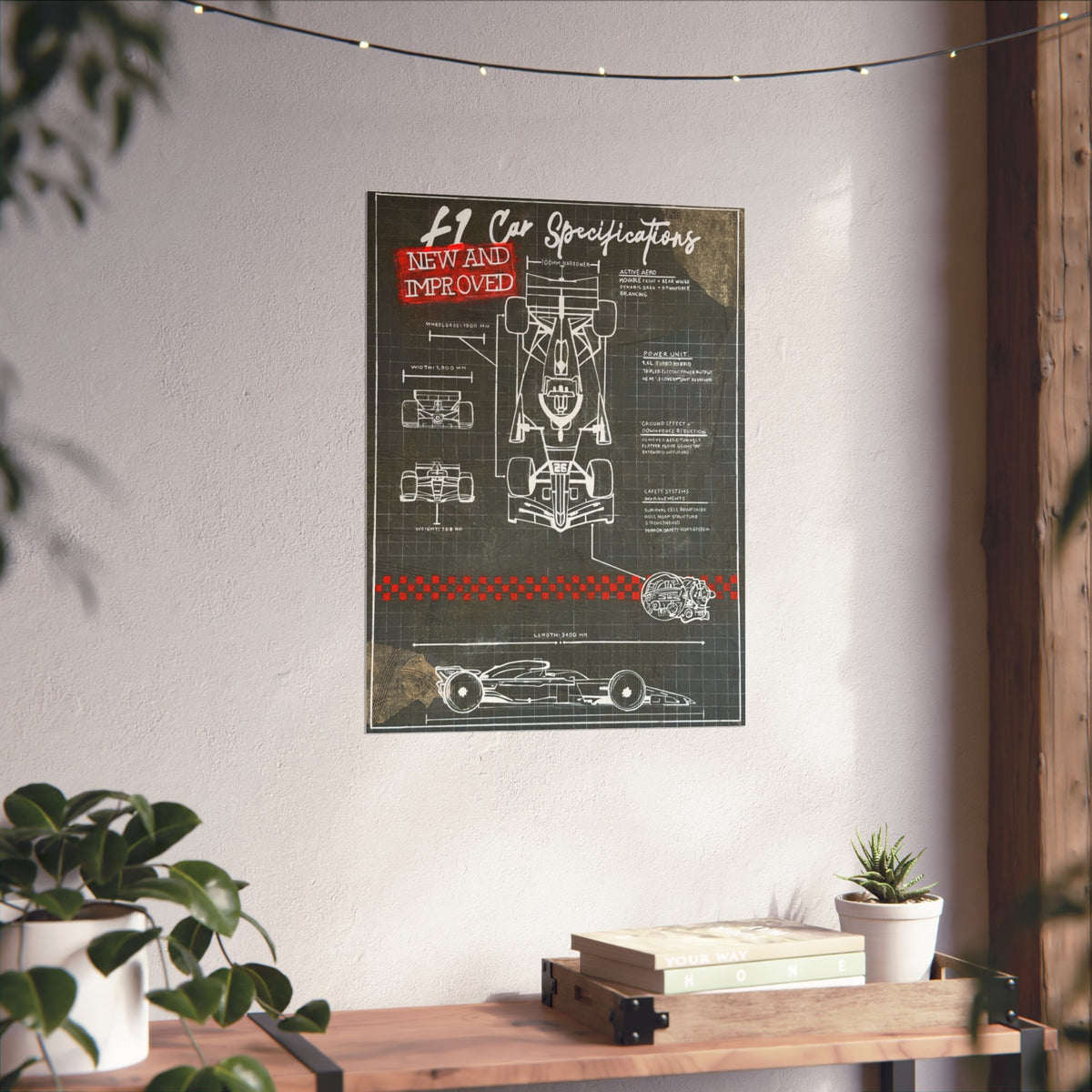 F1 2026 Car Specifications Art