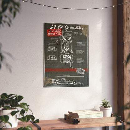 F1 2026 Car Specifications Art
