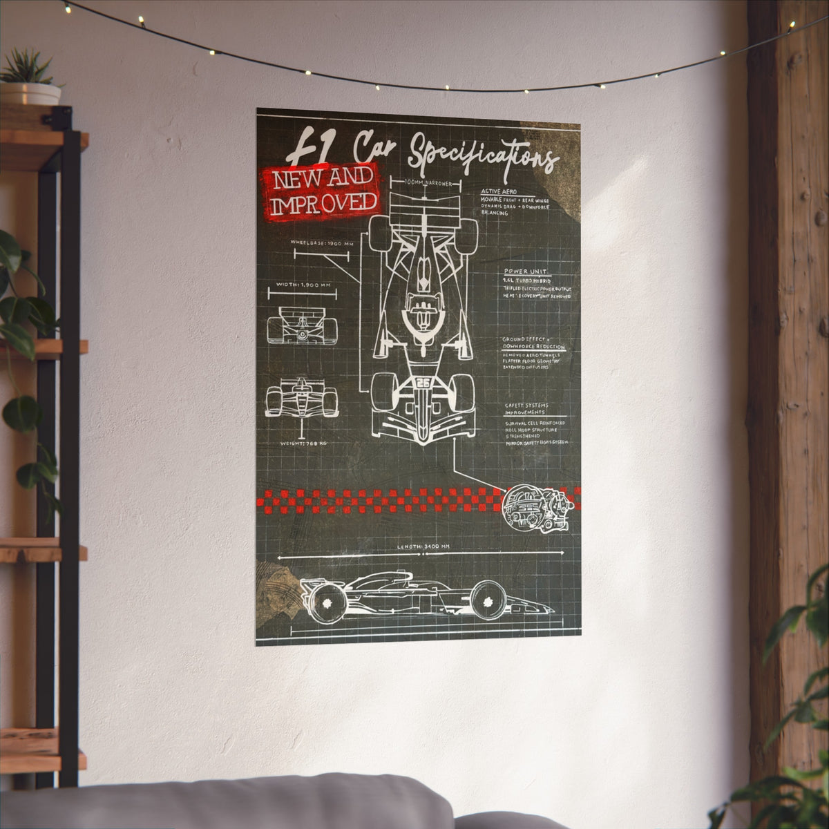 F1 2026 Car Specifications Art