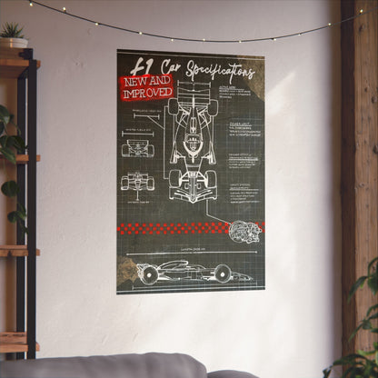 F1 2026 Car Specifications Art