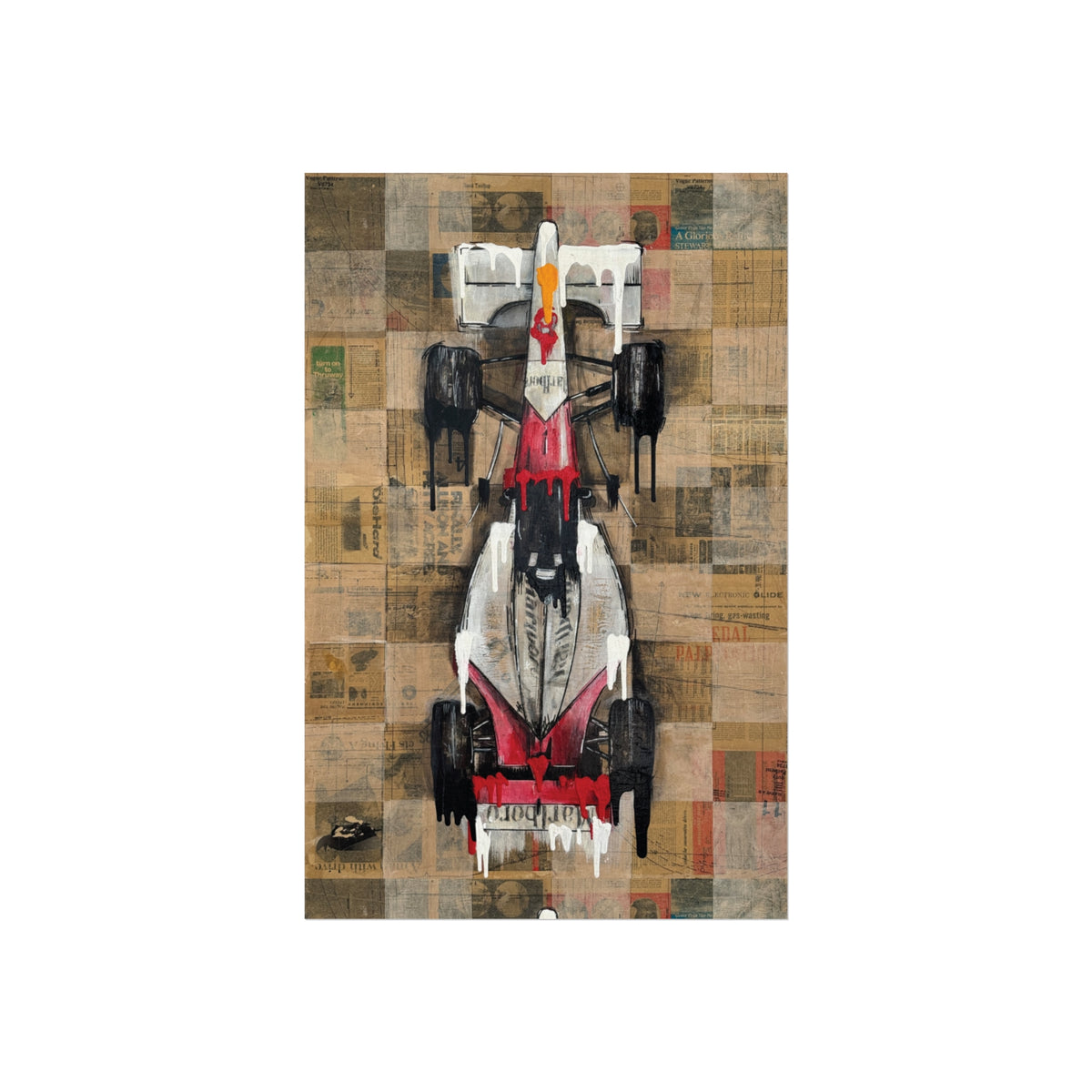 Senna, Limited Edition Print