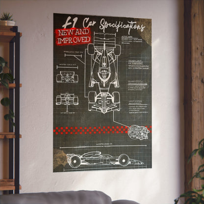 F1 2026 Car Specifications Art