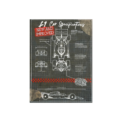 F1 2026 Car Specifications Art